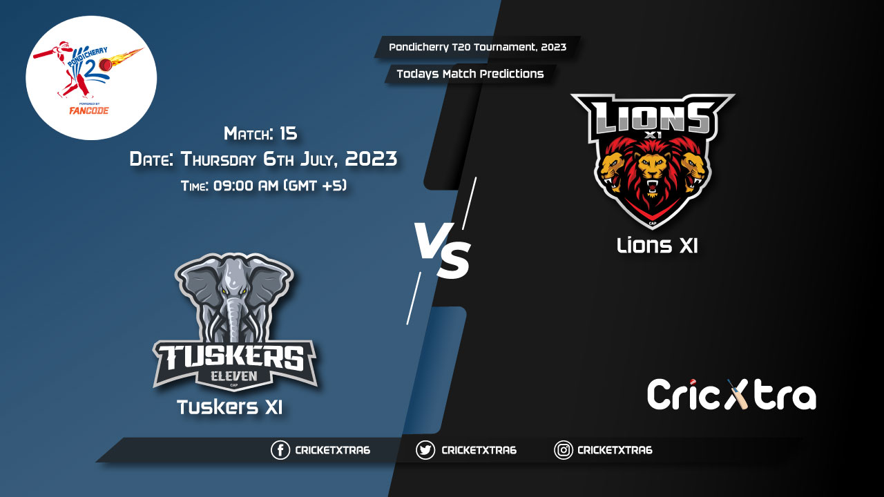 Pondicherry T20 Tournament, 2023, TUS vs LIO 15th Match Prediction, Fantasy Cricket Tips