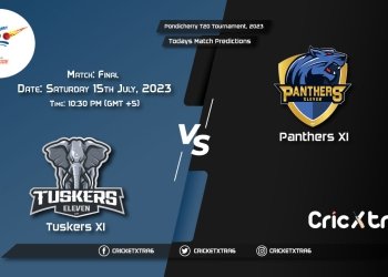 Pondicherry T20 Tournament, 2023, TUS vs PAN Final Match Prediction, Fantasy Cricket Tips