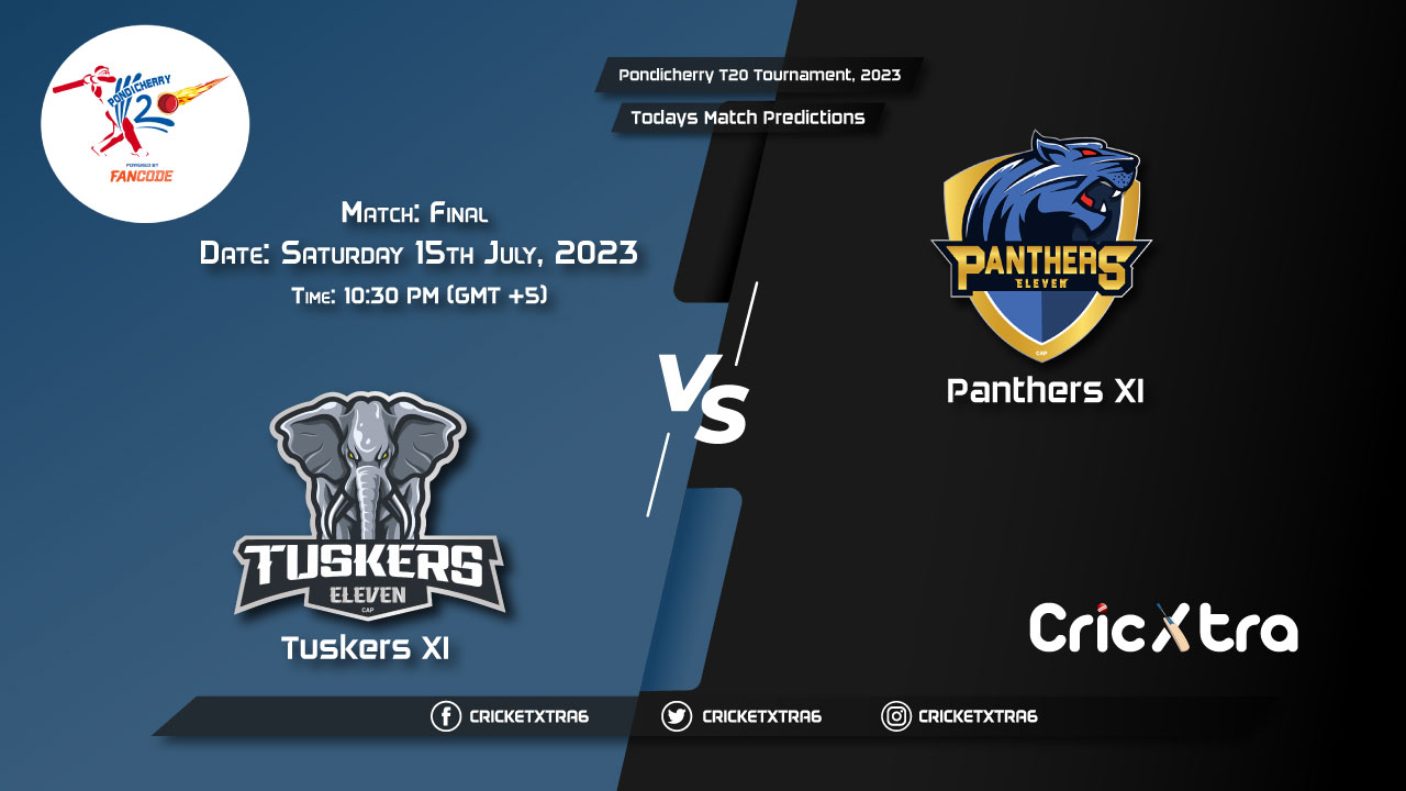 Pondicherry T20 Tournament, 2023, TUS vs PAN Final Match Prediction, Fantasy Cricket Tips