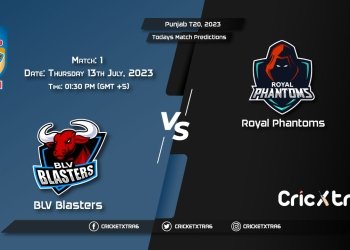 Punjab T20, 2023, BLT vs RPT 1st Match Prediction, Fantasy Cricket Tips