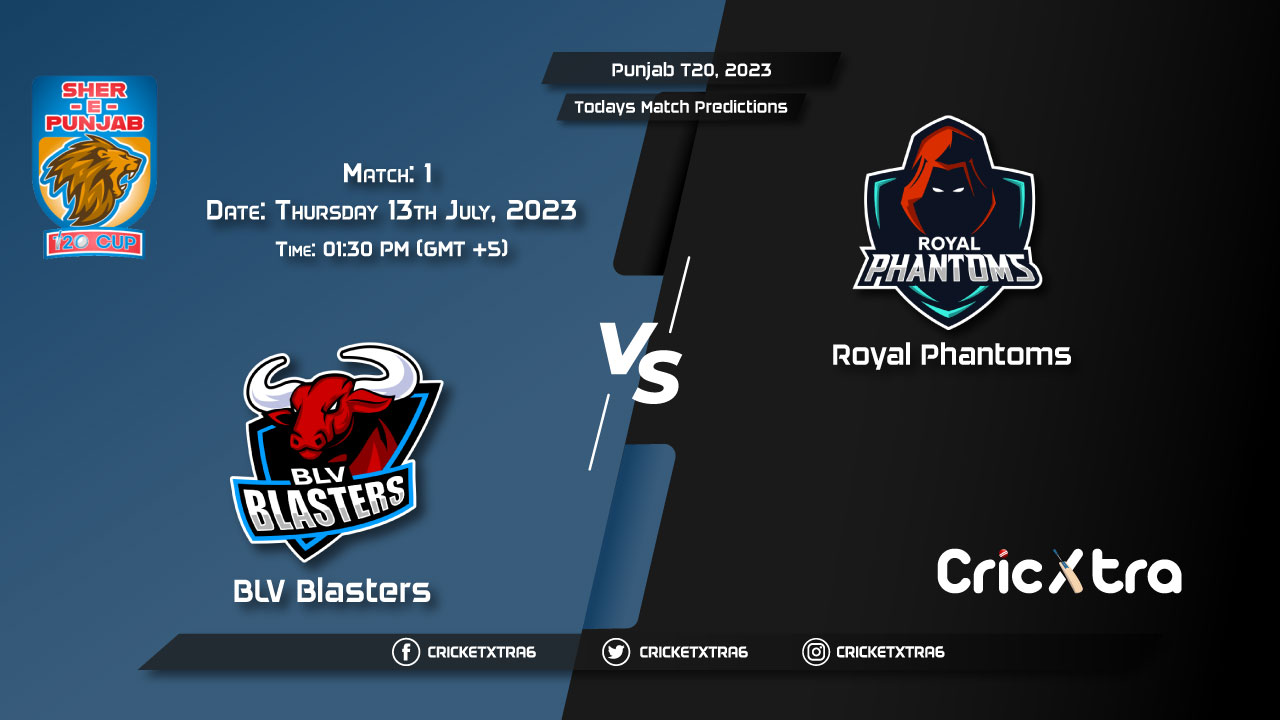 Punjab T20, 2023, BLT vs RPT 1st Match Prediction, Fantasy Cricket Tips