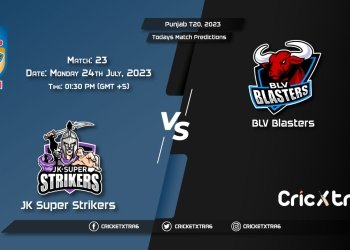 Punjab T20, 2023, SPS vs BLT 23rd Match Prediction, Fantasy Cricket Tips