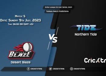 Strike League 50 Over Series, 2023, DSB vs NTT 5th Match Prediction, Fantasy Cricket Tips