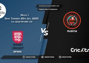T20 World Cup Europe Qualifier, 2023, JSY vs AUT 1st Match Prediction, Fantasy Cricket Tips