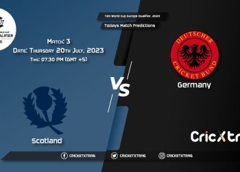 T20 World Cup Europe Qualifier, 2023, SCO vs GER 3rd Match Prediction, Fantasy Cricket Tips
