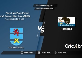 T20I Valletta Cup, 2023, LUX vs ROM 4th Place Playoff Match Prediction, Fantasy Cricket Tips