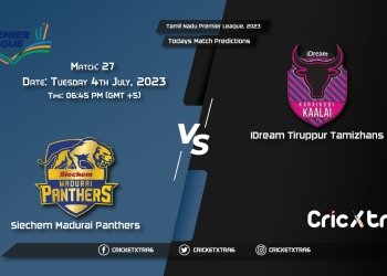 Tamil Nadu Premier League, 2023, SMP vs ITT 27th Match Prediction, Fantasy Cricket Tips