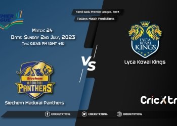 Tamil Nadu Premier League, 2023, SMP vs LKK 24th Match Prediction, Fantasy Cricket Tips
