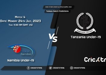 Under-19 Men's World Cup Africa Qualifier, 2023, NAM U-19 vs TAN U-19 4th Match Prediction, Fantasy Cricket Tips