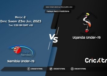 Under-19 Men's World Cup Africa Qualifier, 2023, NAM U-19 vs UGA U-19 2nd Match Prediction, Fantasy Cricket Tips