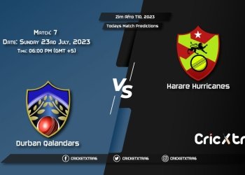Zim Afro T10, 2023, DB vs HH 7th Match Prediction, Fantasy Cricket Tips