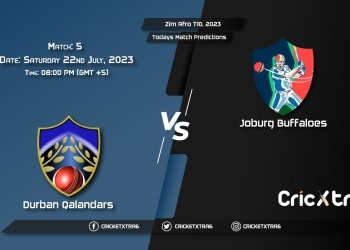 Zim Afro T10, 2023, DB vs JBL 5th Match Prediction, Fantasy Cricket Tips