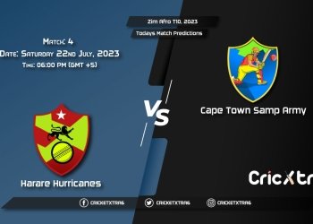 Zim Afro T10, 2023, HH vs CTSA 4th Match Prediction, Fantasy Cricket Tips