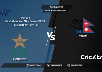 Asia Cup, 2023, PAK vs NEP 1 Match Prediction, Fantasy Cricket Tips