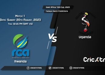 East Africa T20I Cup, 2023, RWA vs UGA 1st Match Prediction, Fantasy Cricket Tips