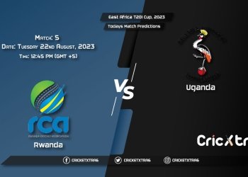 East Africa T20I Cup, 2023, RWA vs UGA 5th Match Prediction, Fantasy Cricket Tips