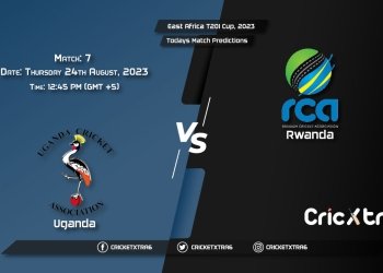 East Africa T20I Cup, 2023, UGA vs RWA 7th Match Prediction, Fantasy Cricket Tips