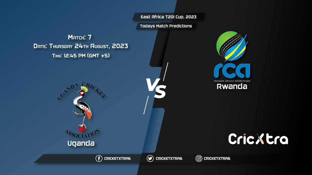 East Africa T20I Cup, 2023, UGA vs RWA 7th Match Prediction, Fantasy Cricket Tips