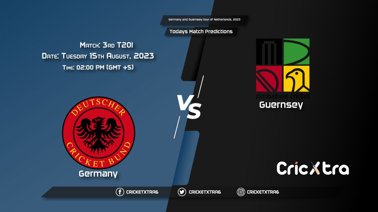 Germany and Guernsey tour of Netherlands, 2023, GER vs GSY 3rd T20I Match Prediction, Fantasy Cricket Tips