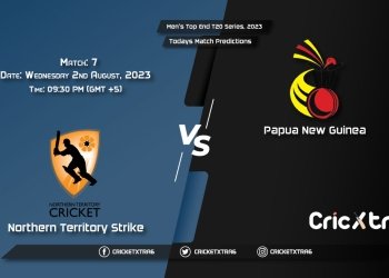 Men's Top End T20 Series, 2023, NTS vs PNG 7th Match Prediction, Fantasy Cricket Tips