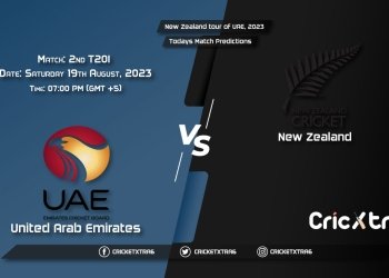 New Zealand tour of UAE, 2023, UAE vs NZ 2nd T20I Match Prediction, Fantasy Cricket Tips