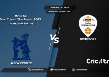 One Day Cup, 2023, WAS vs DER 43rd Match Prediction, Fantasy Cricket Tips