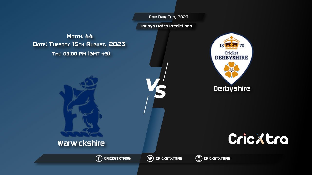 One Day Cup, 2023, WAS vs DER 43rd Match Prediction, Fantasy Cricket Tips