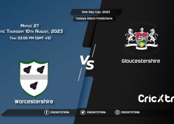 One Day Cup, 2023, WOR vs GLO 27th Match Prediction, Fantasy Cricket Tips