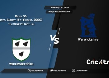 One Day Cup, 2023, WOR vs WAS 35th Match Prediction, Fantasy Cricket Tips