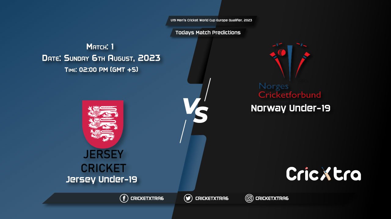 U19 Men's Cricket World Cup Europe Qualifier, 2023, JER-U19 vs NOR-U19 1st Match Prediction, Fantasy Cricket Tips