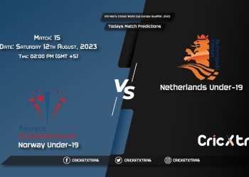 U19 Men's Cricket World Cup Europe Qualifier, 2023, NOR-U19 vs NED-U19 15th Match Prediction, Fantasy Cricket Tips