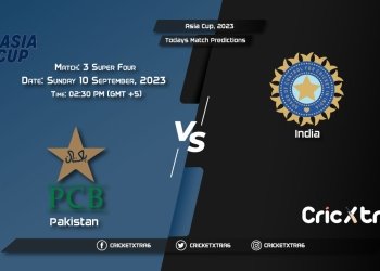 Asia Cup, 2023, PAK vs IND Super Four - Match 3 Prediction, Fantasy Cricket Tips