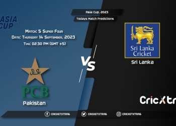 Asia Cup, 2023, PAK vs SL Super Four - Match 5 Prediction, Fantasy Cricket Tips