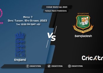 Cricket World Cup, 2023, ENG vs BAN 7th Match Prediction, Fantasy Cricket Tips, Pitch Report and Injury Update