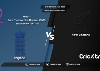 Cricket World Cup, 2023, ENG vs NZ 1st Match Prediction, Fantasy Cricket Tips, Pitch Report and Injury Update
