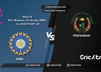 Cricket World Cup, 2023, IND vs AFG 9th Match Prediction, Fantasy Cricket Tips, Pitch Report and Injury Update