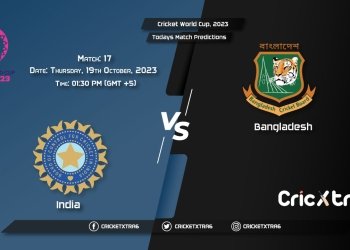 Cricket World Cup, 2023, IND vs BAN 17th Match Prediction, Fantasy Cricket Tips, Pitch Report and Injury Update