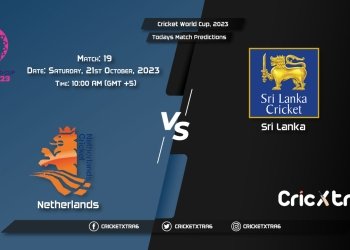 Cricket World Cup, 2023, NED vs SL 19th Match Prediction, Fantasy Cricket Tips, Pitch Report and Injury Update