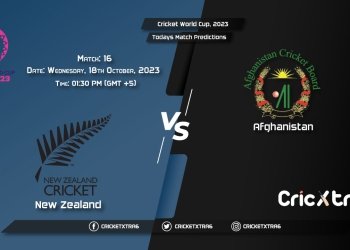 Cricket World Cup, 2023, NZ vs AFG 16th Match Prediction, Fantasy Cricket Tips, Pitch Report and Injury Update