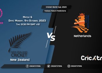 Cricket World Cup, 2023, NZ vs NED 6th Match Prediction, Fantasy Cricket Tips, Pitch Report and Injury Update