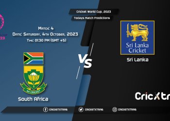 Cricket World Cup, 2023, SA vs SL 4th Match Prediction, Fantasy Cricket Tips, Pitch Report and Injury Update