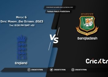Cricket World Cup Warm-up Matches, 2023, ENG vs BAN 6th Match Prediction, Fantasy Cricket Tips, Pitch Report and Injury Update