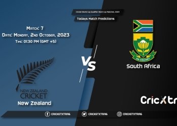 Cricket World Cup Warm-up Matches, 2023, NZ vs SA 7th Match Prediction, Fantasy Cricket Tips, Pitch Report and Injury Update