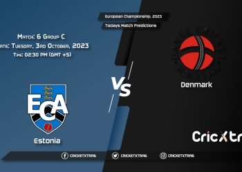 European Championship, 2023, EST vs DEN Group C - Match 6 Prediction, Fantasy Cricket Tips, Pitch Report and Injury Update