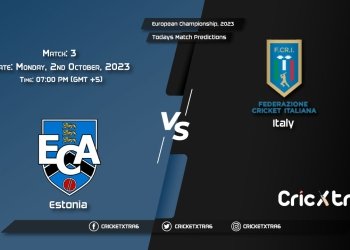 European Championship, 2023, EST vs ITA Group C - Match 3 Prediction, Fantasy Cricket Tips, Pitch Report and Injury Update