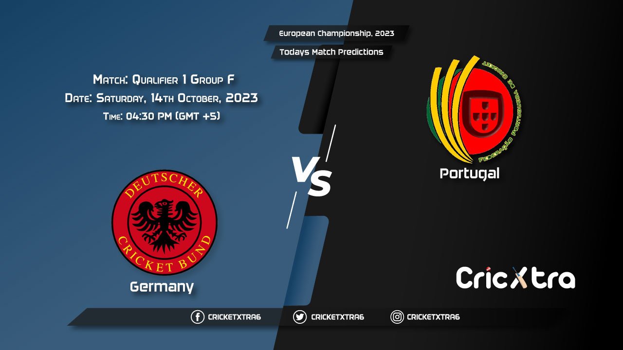 European Championship, 2023, GER vs POR Group F - Qualifier 1 Match Prediction, Fantasy Cricket Tips, Pitch Report and Injury Update