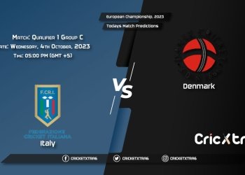 European Championship, 2023, ITA vs DEN Group C - Qualifier 1 Prediction, Fantasy Cricket Tips, Pitch Report and Injury Update