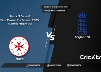 European Championship, 2023, MAL vs ENG-XI Group E - Match 3 Prediction, Fantasy Cricket Tips, Pitch Report and Injury Update
