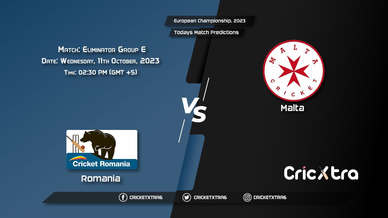 European Championship, 2023, ROM vs MAL Group E - Eliminator Prediction, Fantasy Cricket Tips, Pitch Report and Injury Update