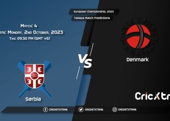 European Championship, 2023, SER vs DEN Group C - Match 4 Prediction, Fantasy Cricket Tips, Pitch Report and Injury Update